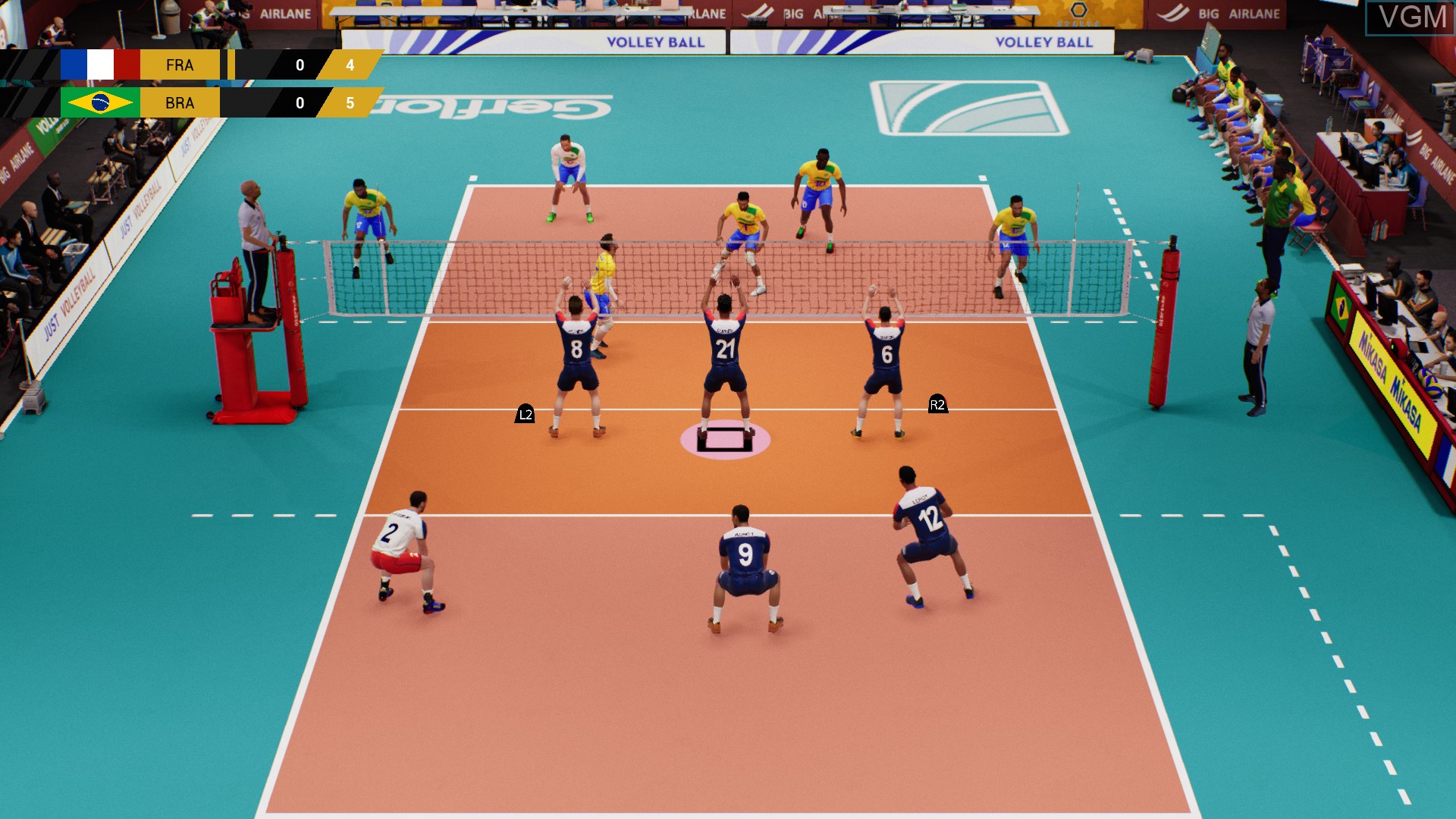 Spike Volleyball For Sony Playstation 4 The Video Games Museum
